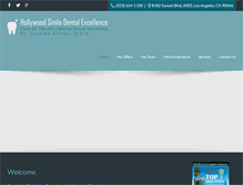 Tablet Screenshot of drsinaidakniter.com